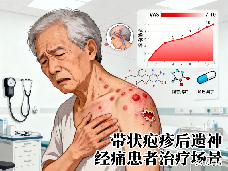 带状疱疹诊疗示意图